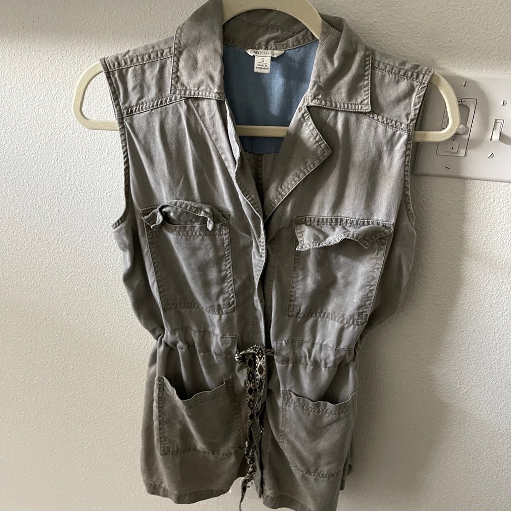Army green Cardigan